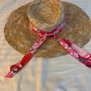 Lilly Pulitzer floppy beach hat